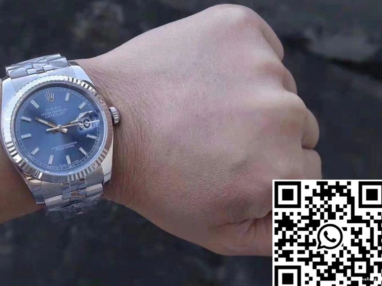 M126334-0002 36mm Factory Rolex Dial AR Blue Datejust 0410